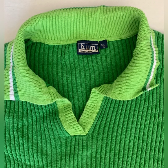 Green BUM Equipment sweater - Picture 2 of 5